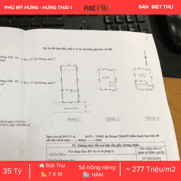 BIỆT THỰ HƯNG THÁI 1 – KHU COMPOUND BIỆT LẬP ĐẲNG CẤP – HƯỚNG NAM ĐẠI CÁT