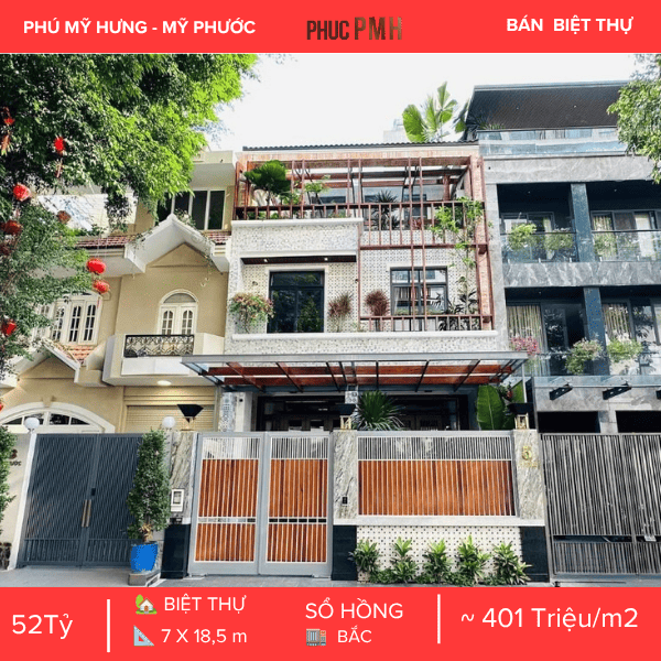 BIỆT THỰ CẢNH ĐỒI MỸ PHƯỚC PHÚ MỸ HƯNG – THIẾT KẾ CÓ HẦM & THANG MÁY – NỘI THẤT LUXURY ĐẲNG CẤP
