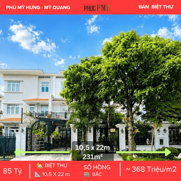 TRANG THIẾT BỊ CAO CẤP HIỆN ĐẠI – DIỆN TÍCH CHUẨN 231M2 – KHÔNG GIAN SỐNG ĐẲNG CẤP