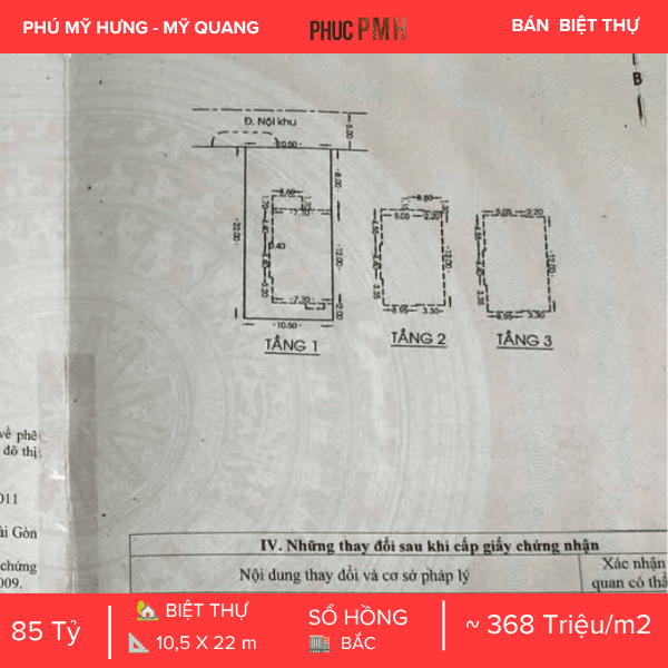 TRANG THIẾT BỊ CAO CẤP HIỆN ĐẠI – DIỆN TÍCH CHUẨN 231M2 – KHÔNG GIAN SỐNG ĐẲNG CẤP