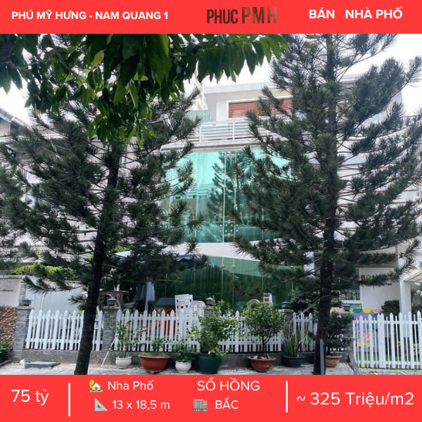  BIỆT THỰ ĐƠN LẬP NAM QUANG 1 PHÚ MỸ HƯNG – CÓ HỒ BƠI & SÂN VƯỜN – VỊ TRÍ MẶT TIỀN ĐẲNG CẤP