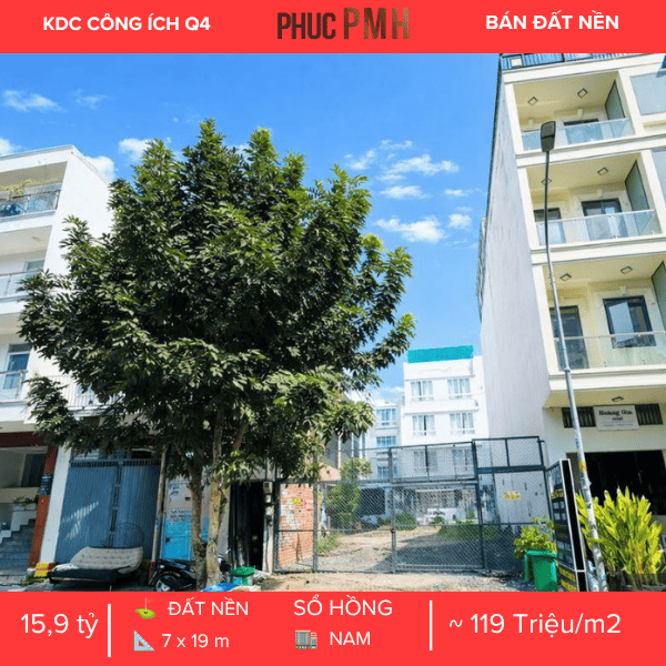 Bán Nhà Phố Số 41 Đường Số 3, KDC Công Ích Quận 4, P. Phú Mỹ, Quận 7. Diện Tích 4m x 18m (72m2)