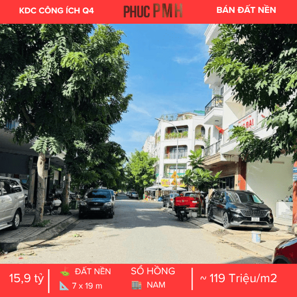 Bán Nhà Phố Số 41 Đường Số 3, KDC Công Ích Quận 4, P. Phú Mỹ, Quận 7. Diện Tích 4m x 18m (72m2)