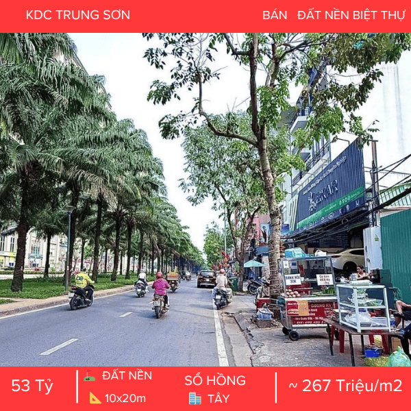 ĐẤT NỀN MẶT TIỀN ĐƯỜNG 9A TRUNG SƠN – VỊ TRÍ VÀNG KINH DOANH – QUY HOẠCH CAO TẦNG