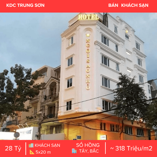 SIÊU PHẨM KHÁCH SẠN CĂN GÓC KDC TRUNG SƠN – 24 PHÒNG KINH DOANH ĐẮC LỢI – ĐỐI DIỆN BỆNH VIỆN NAM SÀI GÒN