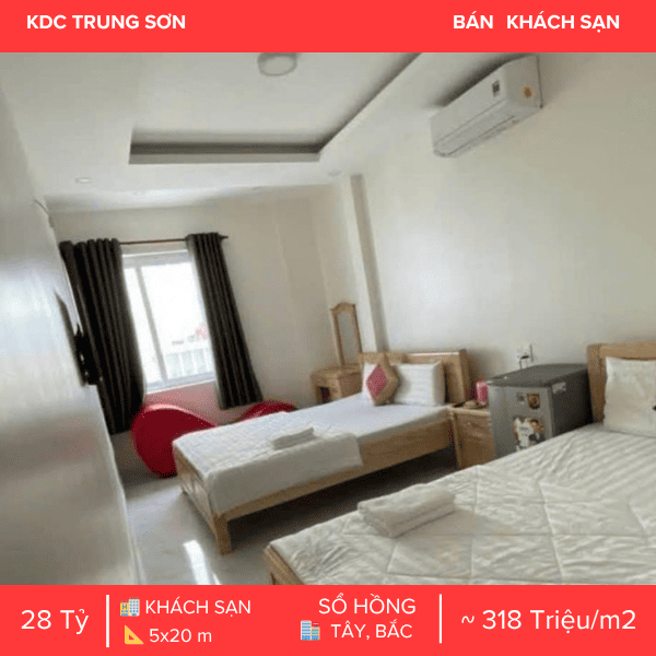 SIÊU PHẨM KHÁCH SẠN CĂN GÓC KDC TRUNG SƠN – 24 PHÒNG KINH DOANH ĐẮC LỢI – ĐỐI DIỆN BỆNH VIỆN NAM SÀI GÒN