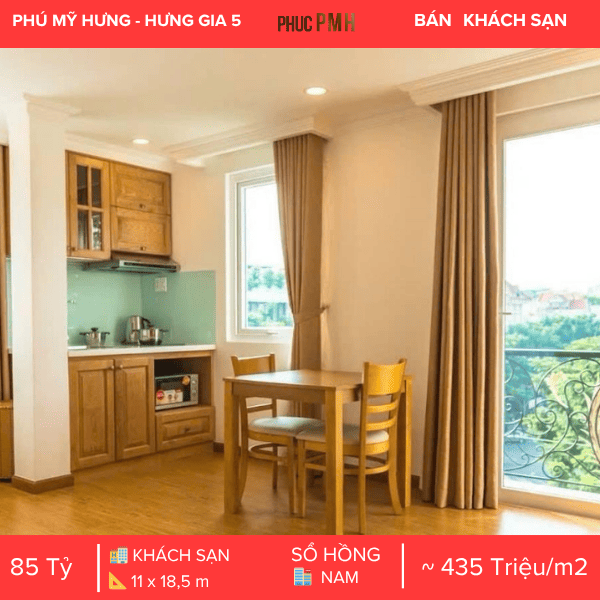 SIÊU PHẨM TÒA NHÀ LÔ GÓC 2 MẶT TIỀN PHÚ MỸ HƯNG – HƯNG GIA 5 – HĐ THUÊ $6.000/THÁNG