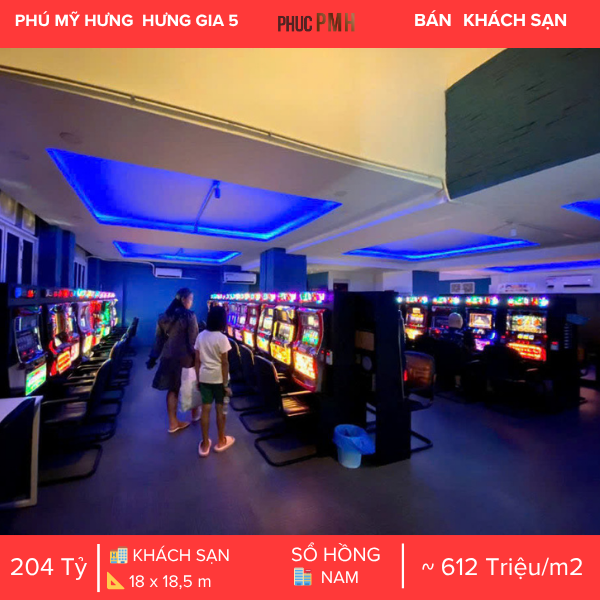 KHÁCH SẠN 36 PHÒNG CAO CẤP VÀ 1 NHÀ HÀNG – VỊ TRÍ VÀNG TẠI PHÚ MỸ HƯNG