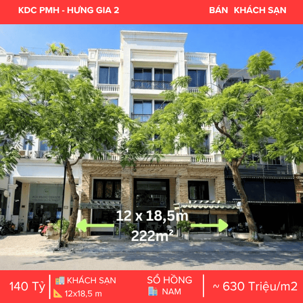 Kết cấu khách sạn hầm 6 tầng có thang máy với hệ thống 14 phòng kinh doanh