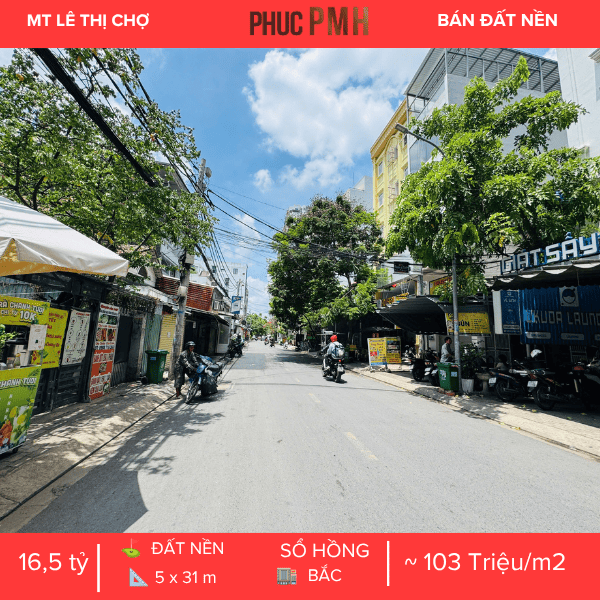 💎 ĐẤT VÀNG MẶT TIỀN LÊ THỊ CHỢ QUẬN 7 – DIỆN TÍCH LÝ TƯỞNG 159M² – TRỤC ĐƯỜNG HUYẾT MẠCH KẾT NỐI PHÚ MỸ HƯNG
