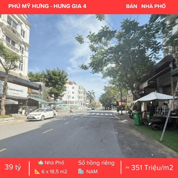 NHÀ MẶT TIỀN PHAN KHIÊM ÍCH – HƯNG GIA 4 – VỊ TRÍ KINH DOANH ĐẮC ĐỊA TRUNG TÂM PHÚ MỸ HƯNG