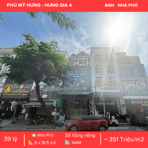 NHÀ MẶT TIỀN PHAN KHIÊM ÍCH – HƯNG GIA 4 – VỊ TRÍ KINH DOANH ĐẮC ĐỊA TRUNG TÂM PHÚ MỸ HƯNG