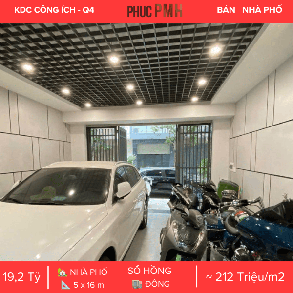 Vị trí đắc địa, tiện nghi vượt trội – Nhà phố số 29 Đường 1B (KDC Công ích Quận 4) hướng Đông vượng khí