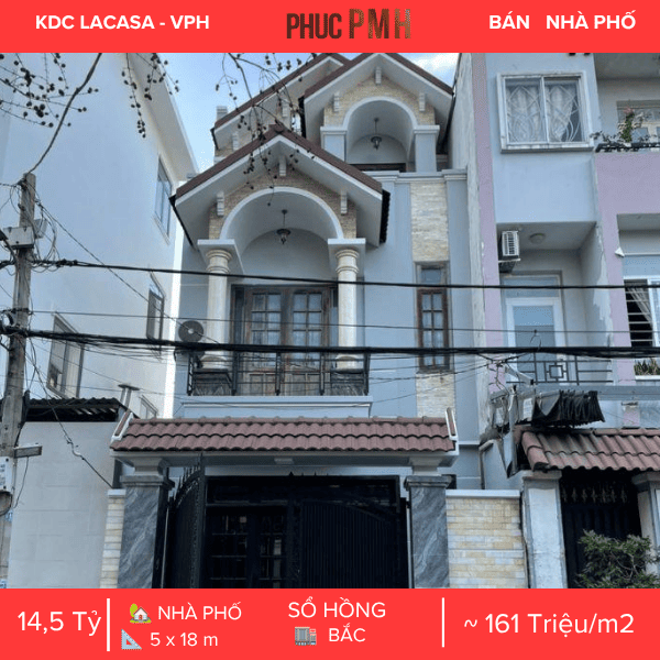 Mặt tiền đường kinh doanh 12m, diện tích 5x18m, kết cấu 4 tầng hiện đại