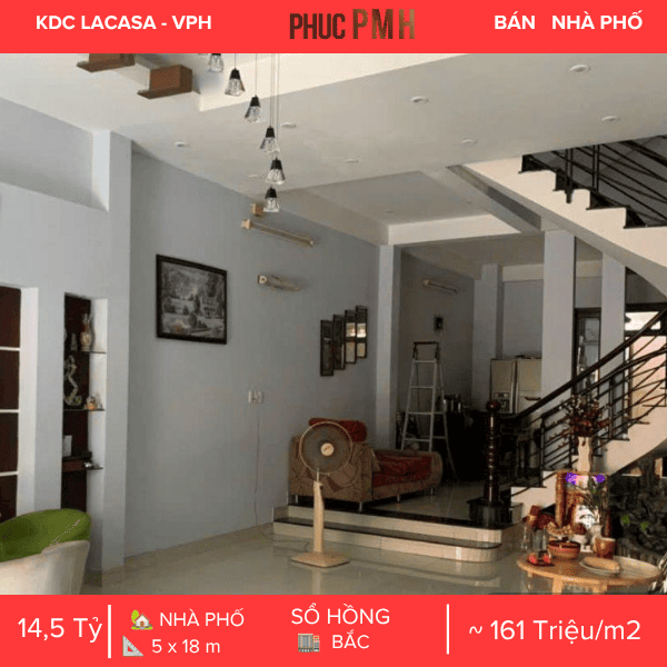 Mặt tiền đường kinh doanh 12m, diện tích 5x18m, kết cấu 4 tầng hiện đại