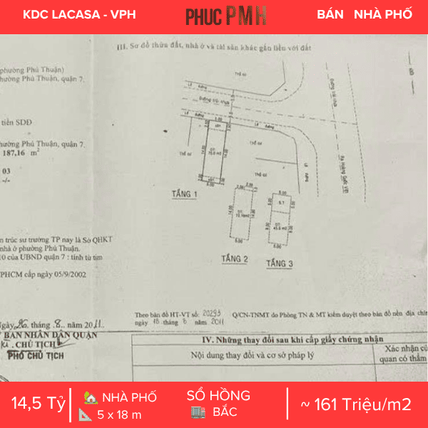 Mặt tiền đường kinh doanh 12m, diện tích 5x18m, kết cấu 4 tầng hiện đại