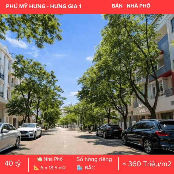 ĐẦU TƯ NHÀ PHỐ THƯƠNG MẠI HƯNG GIA 1 – DÒNG TIỀN THUÊ CAO NGAY TÂM ĐIỂM GIẢI TRÍ PHÚ MỸ HƯNG