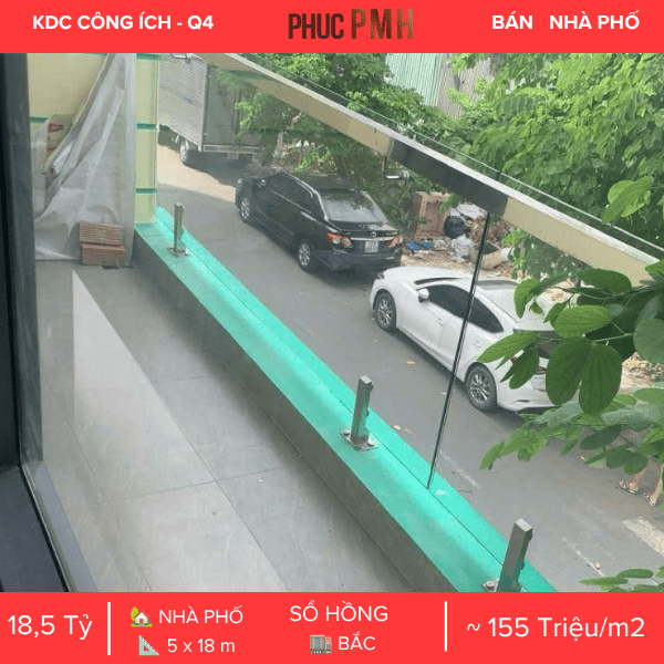 Nhà phố số 19 Đường 1A (KDC Công ích Quận 4), diện tích 90m², kết cấu trệt 3 lầu vững chãi, sổ hồng riêng công chứng ngay