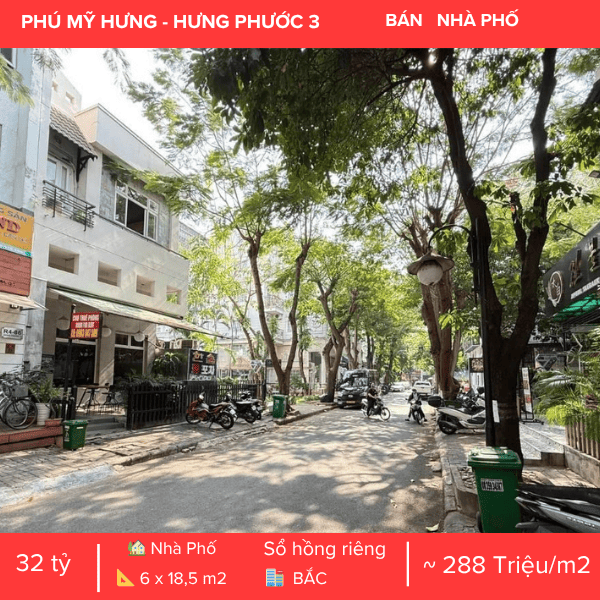NHÀ PHỐ KINH DOANH HƯNG PHƯỚC 3 – TRUNG TÂM KHU HÀN QUỐC – CÓ THANG MÁY – GIÁ GIẢM SỐC