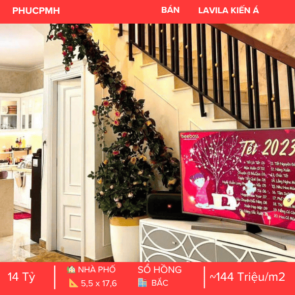  NHÀ PHỐ LAVILA KIẾN Á – KHÔNG GIAN SỐNG NGHỈ DƯỠNG – FULL NỘI THẤT HIỆN ĐẠI