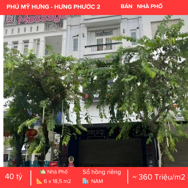 NHÀ PHỐ MẶT TIỀN HƯNG PHƯỚC 2 – MẶT TIỀN LÊ VĂN THIÊM – DÒNG TIỀN NGOẠI TỆ ỔN ĐỊNH