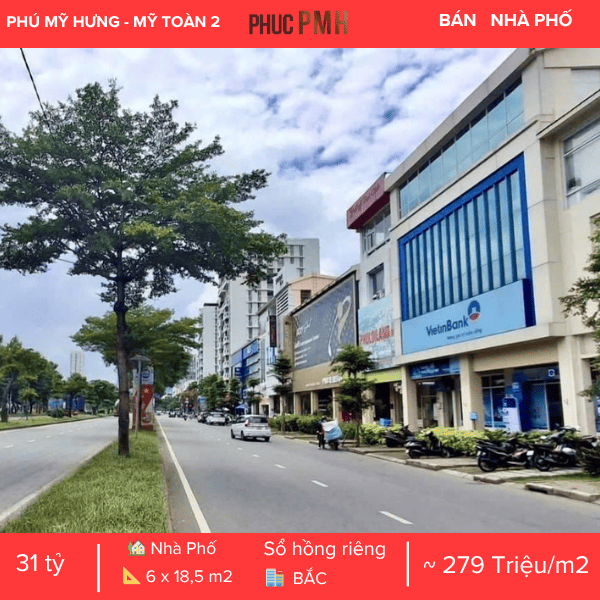 NHÀ PHỐ MẶT TIỀN NGUYỄN VĂN LINH – KHU MỸ TOÀN 2, PHÚ MỸ HƯNG – VỊ TRÍ KINH DOANH ĐẮC ĐỊA BẬC NHẤT
