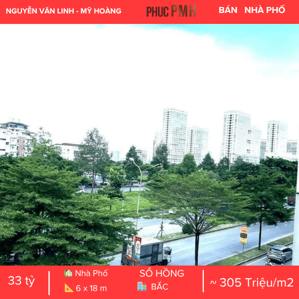 NHÀ PHỐ MẶT TIỀN ĐẠI LỘ NGUYỄN VĂN LINH – KHU MỸ HOÀNG – VỊ TRÍ KINH DOANH CHIẾN LƯỢC