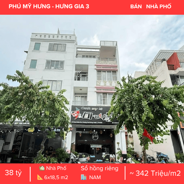 NHÀ PHỐ MẶT TIỀN HƯNG GIA 3 – VỊ TRÍ VÀNG PHAN KHIÊM ÍCH – DÒNG TIỀN NGOẠI TỆ ỔN ĐỊNH