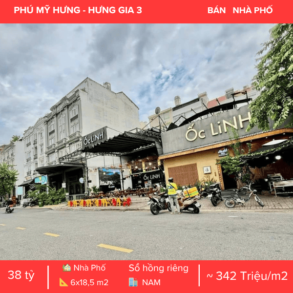 NHÀ PHỐ MẶT TIỀN HƯNG GIA 3 – VỊ TRÍ VÀNG PHAN KHIÊM ÍCH – DÒNG TIỀN NGOẠI TỆ ỔN ĐỊNH