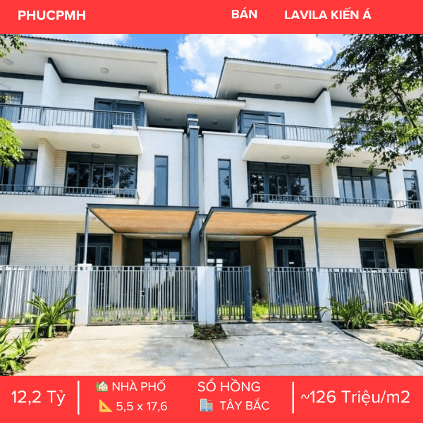 💎 NHÀ PHỐ LAVILA KIẾN Á – VỊ TRÍ ĐẸP ĐƯỜNG SỐ 5 – GIÁ TỐT ĐẦU TƯ