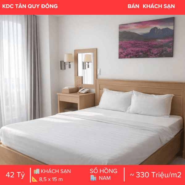 SIÊU PHẨM CĂN GÓC 2 MẶT TIỀN – TÒA NHÀ CHDV KDC TÂN QUY QUẬN 7, NGANG 8.5M CỰC HIẾM, 27 PHÒNG FULL NỘI THẤT, DÒNG TIỀN 150 TRIỆU/THÁNG