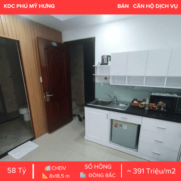 BÁN TÒA NHÀ CHDV HƯNG PHƯỚC 4 – DÒNG TIỀN 5.000$/THÁNG – VỊ TRÍ KINH DOANH ĐẮC ĐỊA