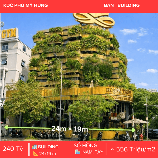 💎💎SIÊU PHẨM LÔ GÓC BUILDING 2 MẶT TIỀN PHÚ MỸ HƯNG – 46 LÊ VĂN THIÊM & BÙI BẰNG ĐOÀN – DIỆN TÍCH KHỦNG 431M²