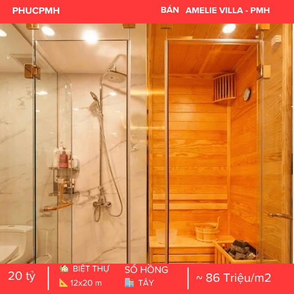 SIÊU PHẨM BIỆT THỰ COMPOUND AMELIA PHÚ MỸ HƯNG – GIẢM SỐC 10 TỶ – NỘI THẤT 6 SAO – CÓ THANG MÁY