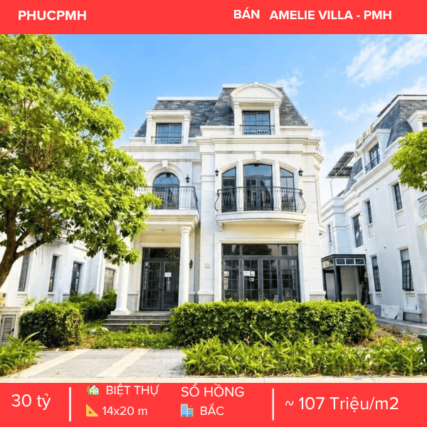 BIỆT THỰ ĐƠN LẬP AMELIE VILLA PHÚ MỸ HƯNG – GIẢM GẤP 10 TỶ – CÓ THANG MÁY & FULL NỘI THẤT