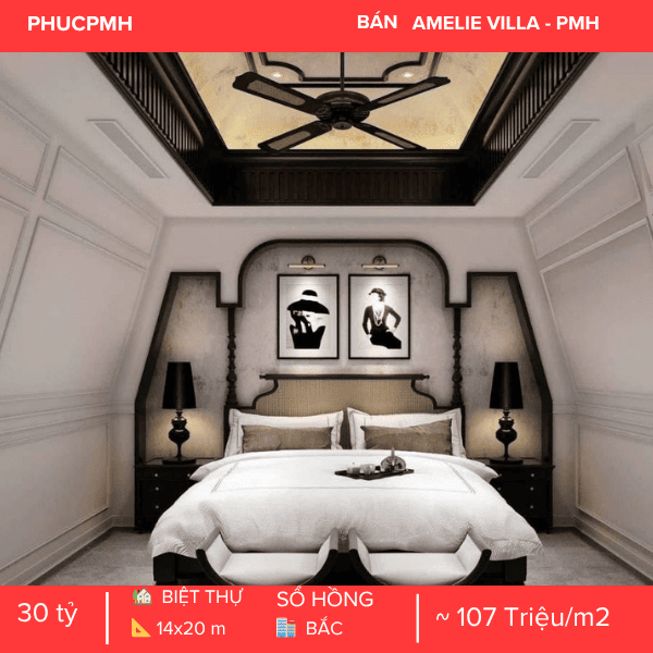 BIỆT THỰ ĐƠN LẬP AMELIE VILLA PHÚ MỸ HƯNG – GIẢM GẤP 10 TỶ – CÓ THANG MÁY & FULL NỘI THẤT