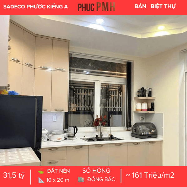  BIỆT THỰ LÔ GÓC 2 MẶT TIỀN SADECO PHƯỚC KIỂN – KẾT CẤU CÓ HẦM – KHÔNG GIAN SỐNG ĐẲNG CẤP
