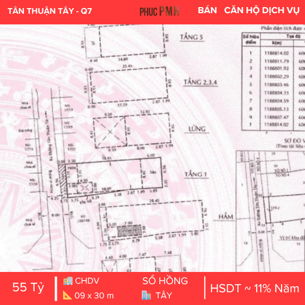 "Cỗ máy in tiền" hiệu suất cực đại tại Quận 7 – Tòa nhà 17/21A Tân Thuận Tây, Quận 7