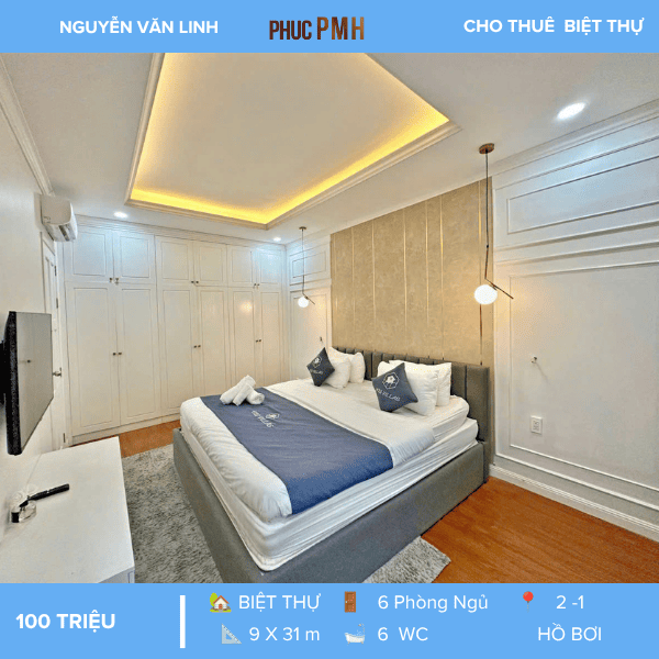 💎 BIỆT THỰ ĐƯỜNG NGUYỄN VĂN LINH – HỒ BƠI – TIỆN NGHI ĐẲNG CẤP