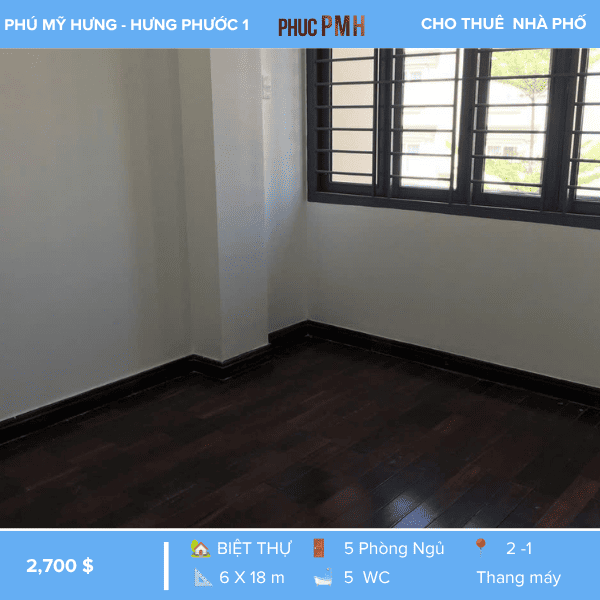  CHO THUÊ NHÀ MẶT TIỀN CAO TRIỀU PHÁT – PHÚ MỸ HƯNG – SÀN TRỐNG VĂN PHÒNG – CÓ THANG MÁY