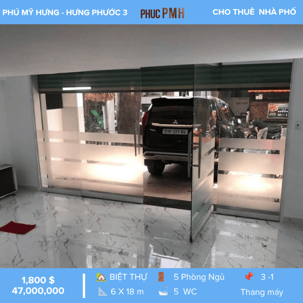 NHÀ PHỐ KINH DOANH HƯNG PHƯỚC 3 – TRUNG TÂM KHU HÀN QUỐC – CÓ THANG MÁY – GIÁ THUÊ SỐC