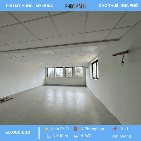 VĂN PHÒNG CHO THUÊ NGUYỄN VĂN LINH – CÓ THANG MÁY – THIẾT KẾ THÔNG SÀN