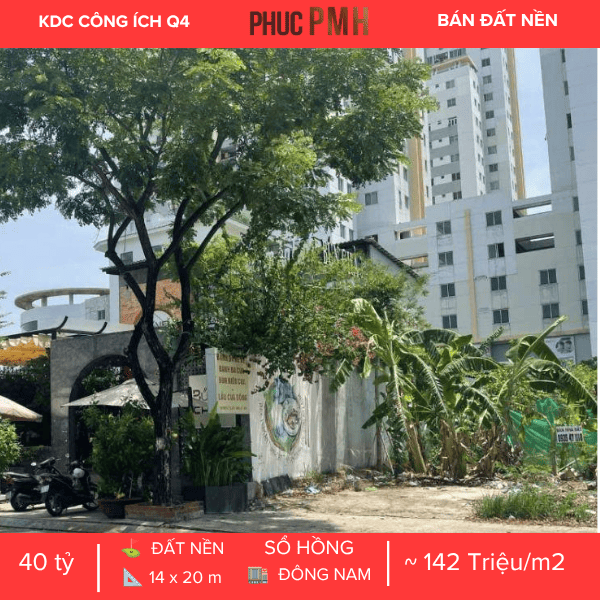 Vị thế kim cương tại khu dân cư Phú Mỹ – Lô đất biệt thự góc 2 mặt tiền đường số 4 rộng 20m - hướng Đông & Nam chuẩn phong thủy