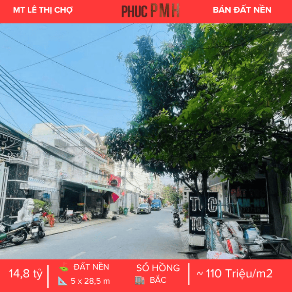💎 ĐẤT VÀNG MẶT TIỀN LÊ THỊ CHỢ QUẬN 7 – DIỆN TÍCH LÝ TƯỞNG 159M² – TRỤC ĐƯỜNG HUYẾT MẠCH KẾT NỐI PHÚ MỸ HƯNG