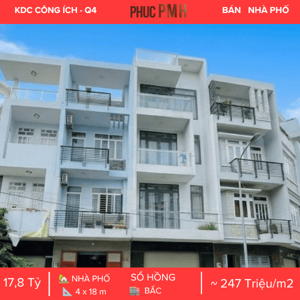 Mặt Tiền Số 5 Đường Số 1A, KDC Công Ích Q4, Quận 7. Diện Tích 95m2, Kết Cấu 5 Tầng Sàn, Đang Khai Thác 10 Phòng Full Nội Thất