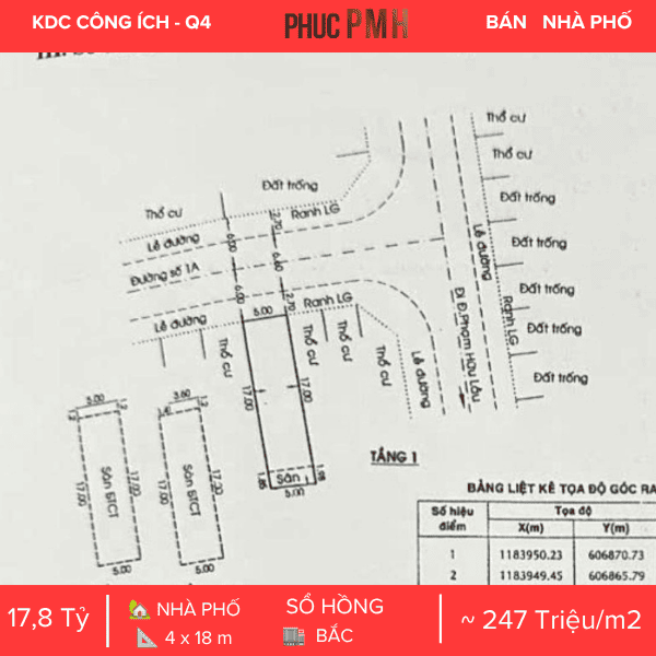 Mặt Tiền Số 5 Đường Số 1A, KDC Công Ích Q4, Quận 7. Diện Tích 95m2, Kết Cấu 5 Tầng Sàn, Đang Khai Thác 10 Phòng Full Nội Thất