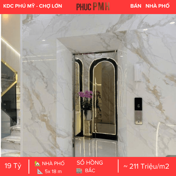 Không gian sống đẳng cấp với thiết kế hiện đại, thang máy cực êm và lợi thế 2 mặt tiền thông thoáng