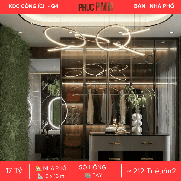 Sở hữu nhà đẹp, thu nhập kép tại trung tâm Quận 7 – Nhà phố số 8 Đường 2B (KDC Công ích Quận 4), diện tích 5x16m