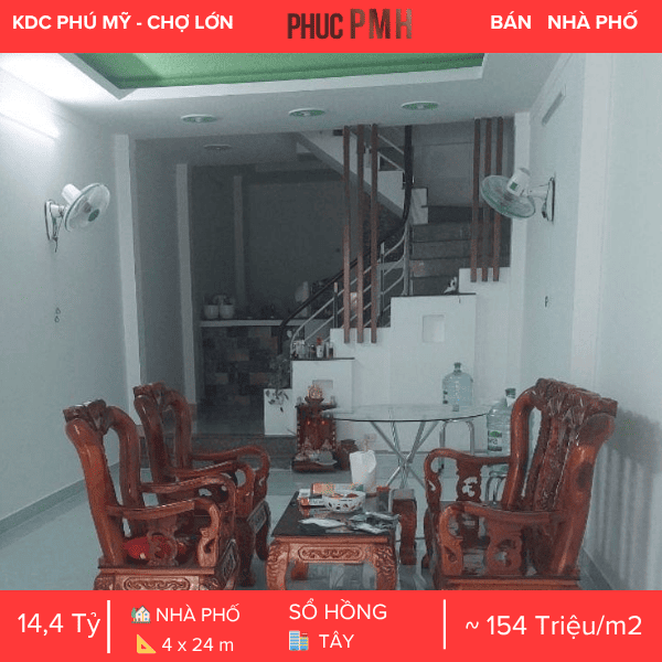 Vị trí đắc địa tại trung tâm KDC Phú Mỹ Chợ Lớn - trục đường 16m cực rộng