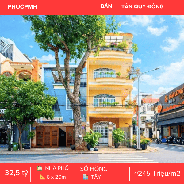  💎 NHÀ PHỐ KINH DOANH MẶT TIỀN ĐƯỜNG 65 (30M) – KDC TÂN QUY ĐÔNG – VỊ TRÍ ĐẮC ĐỊA